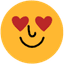 Flirtfreudig emotion icon