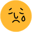 Traurig emotion icon