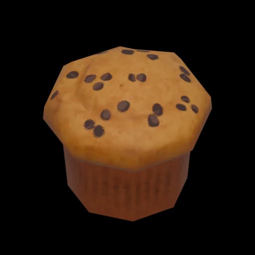 Muffin mit Schokostückchen